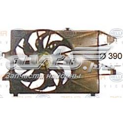 8EW351044501 HELLA difusor do radiador de esfriamento, montado com motor e roda de aletas