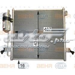 8FC351343581 HELLA radiador de aparelho de ar condicionado