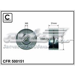 500151 Caffaro rolo de reguladora de tensão da correia de transmissão