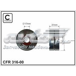 31600 Caffaro rolo de reguladora de tensão da correia de transmissão