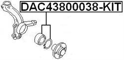 DAC43800038KIT Febest