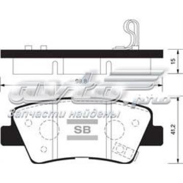 Sp1239 колодки тормозные применимость