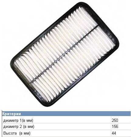 17801-87401-000 Daihatsu filtro de ar