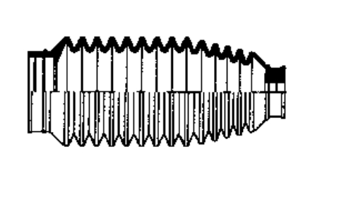 6758090 Ford bota de proteção do mecanismo de direção (de cremalheira)