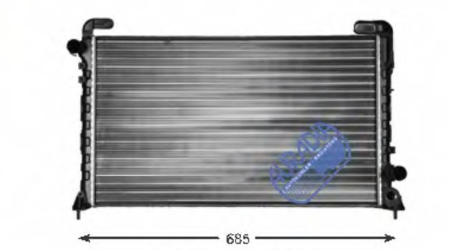 7701035718 Renault (RVI) radiador de esfriamento de motor