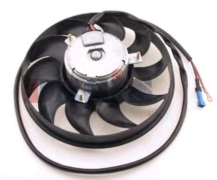 Ventilador elétrico de esfriamento montado (motor + roda de aletas) EAU012 Doga