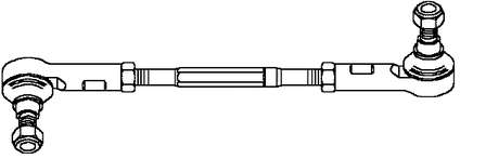 Тяга рулевая в сборе OPEL 0322165