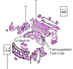 6410022300 Hyundai/Kia suporte do radiador montado (painel de montagem de fixação das luzes)