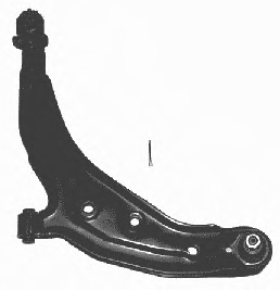 Braço oscilante inferior esquerdo de suspensão dianteira para Nissan Micra (K11)