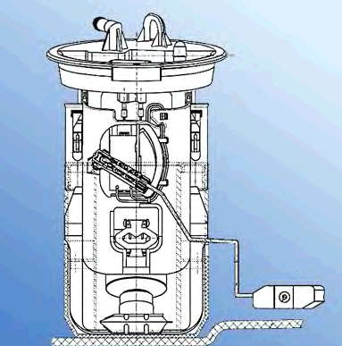 FG041512B1 Delphi módulo de bomba de combustível com sensor do nível de combustível