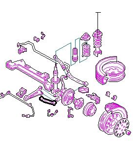 Barra transversal de suspensão traseira SH806L SH Auto Parts