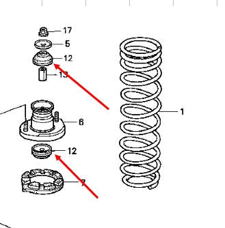 Передняя стойка хонда срв 3 схема