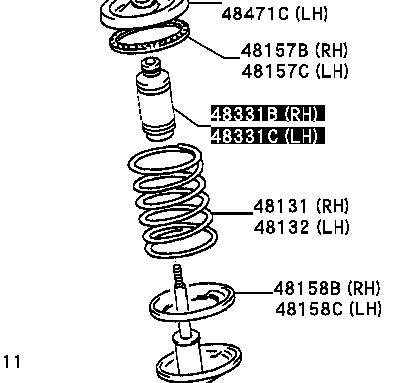 4830412020 Toyota буфер (отбойник амортизатора переднего)