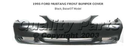 Передний бампер на Ford Mustang  GT 