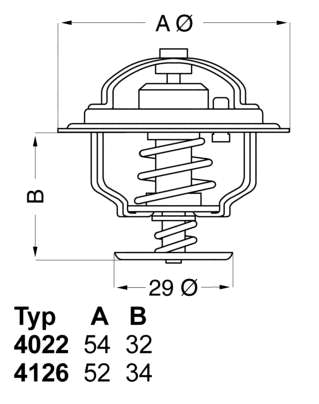 MD997225 Mitsubishi termostato