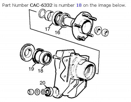 Rolamento de cubo dianteiro para Audi A6 (4A5, C8)