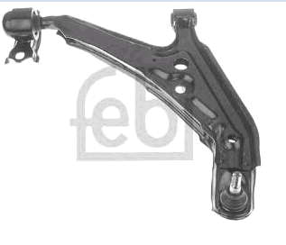 545002F500 Nissan braço oscilante inferior direito de suspensão dianteira