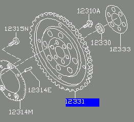 Coroa de volante para Nissan X-Trail (T30)