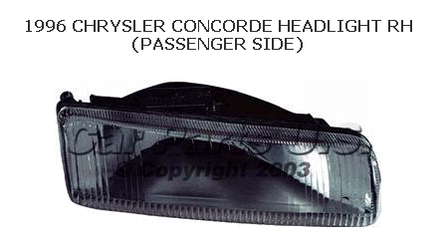 Фара правая на Chrysler Concorde LX 