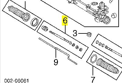 Рулевая тяга F6DZ3280AA Ford