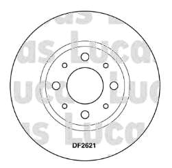 CD6604V Bremsi disco do freio dianteiro