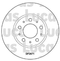 Передние тормозные диски 271788 Volvo