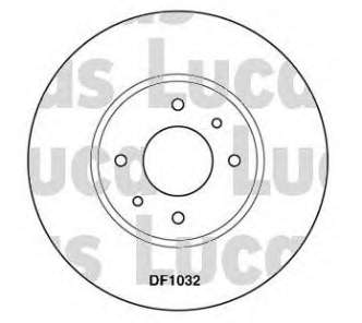 Передние тормозные диски 7701204300 Renault (RVI)