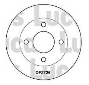 Передние тормозные диски 4020617B01 Nissan