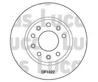 7700715165 Renault (RVI) disco do freio traseiro