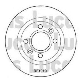 Передние тормозные диски 7700758901 Renault (RVI)