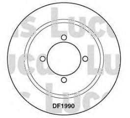 MA169882 Mitsubishi disco do freio dianteiro