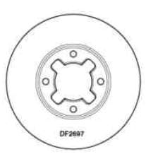 Тормоз дисковый передний Toyota 4351214070 цена, от 36.86 USD