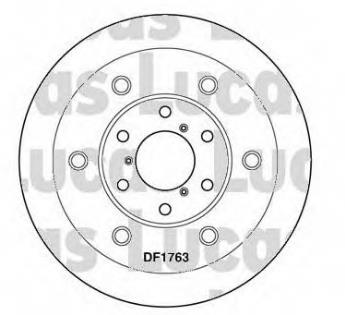 8584182 Fiat/Alfa/Lancia disco do freio dianteiro