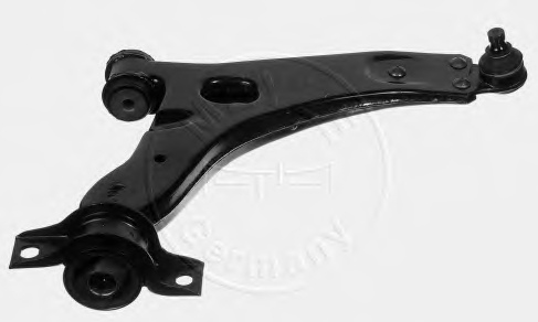 1073214 Ford braço oscilante inferior direito de suspensão dianteira