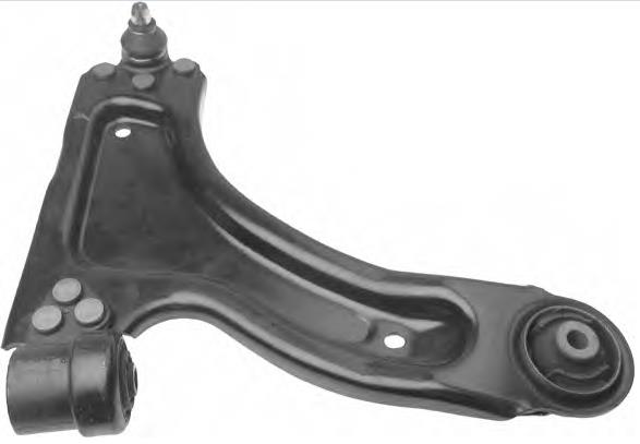 352042 Opel braço oscilante inferior direito de suspensão dianteira