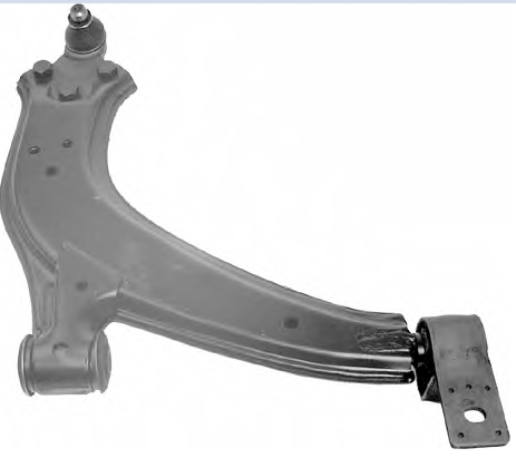 3521A3 Peugeot/Citroen braço oscilante inferior direito de suspensão dianteira