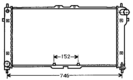 Радиатор K81715200C Mazda