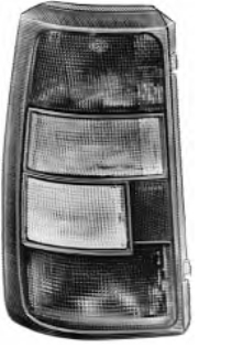Lanterna traseira esquerda 7701023776 Renault (RVI)