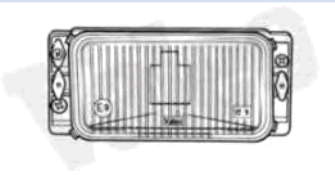 1957701 Ford фара противотуманная левая