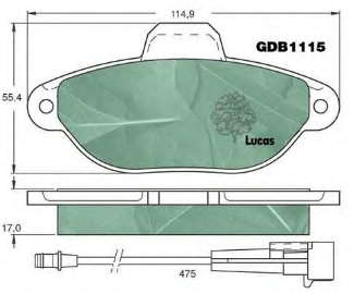 Колодки Fiat/Alfa/Lancia 71737178 цена, от 18.17 USD
