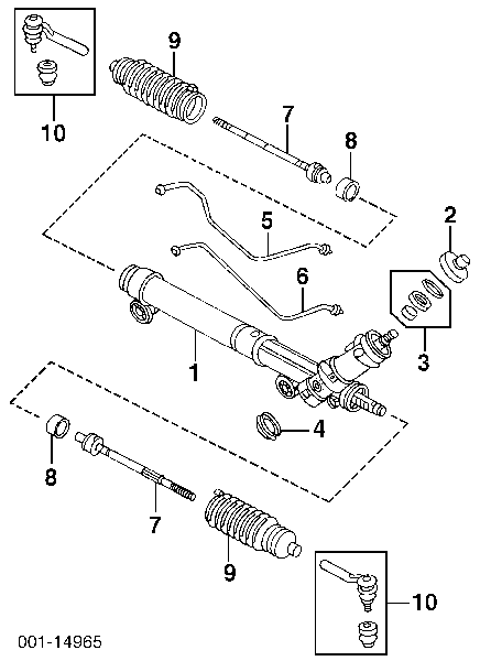 Пыльник рулевого механизма (рейки) 26095476 General Motors