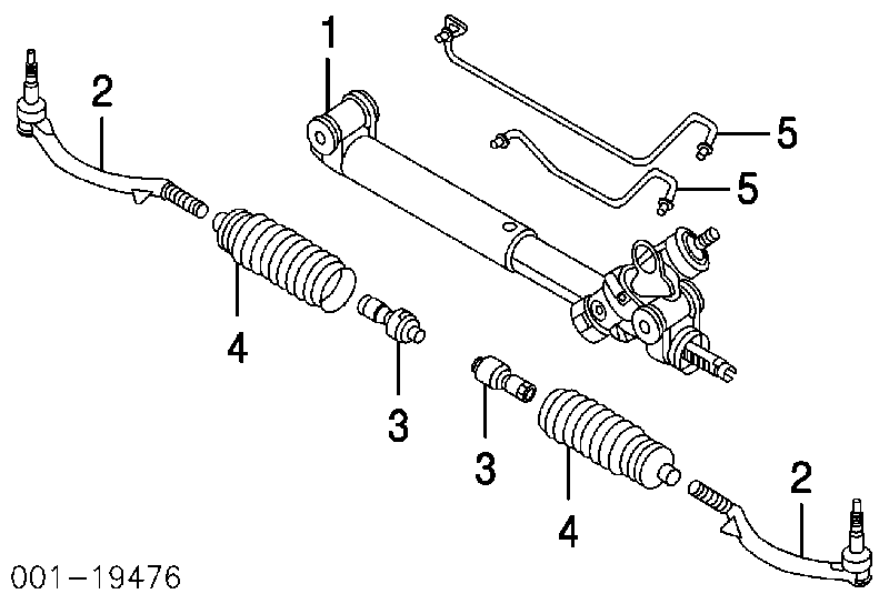 Купить 301191603340 Magneti Marelli Наконечник рулевой тяги, внешний