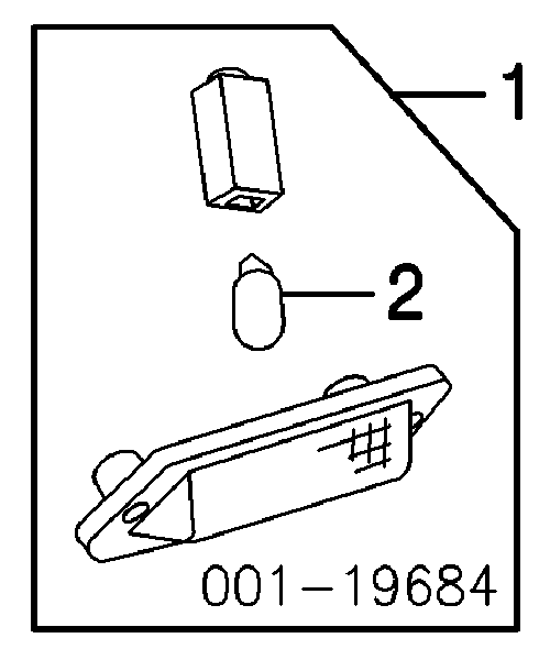 Лампочка поворота 9425542 Chrysler