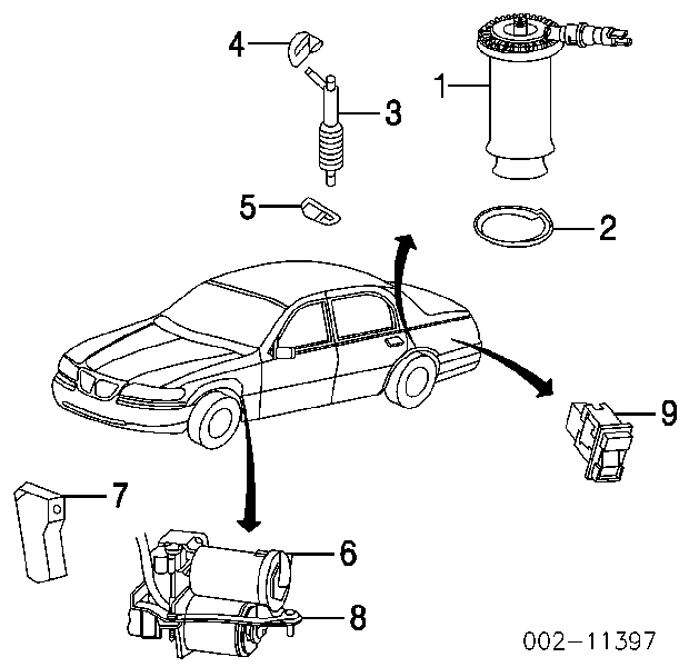 F8VZ5560AA Ford