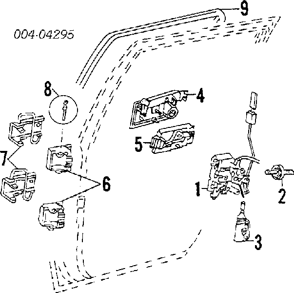 4520260 Chrysler braço oscilante inferior esquerdo de suspensão dianteira