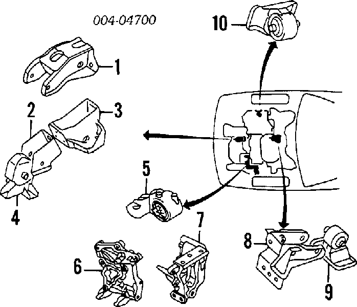 MB892449 Mitsubishi 