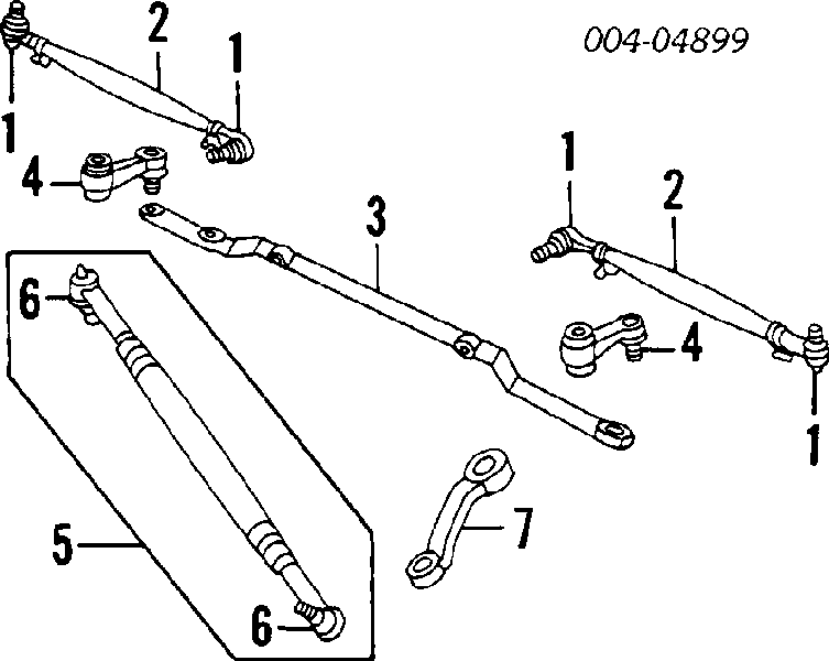 4501058 Raybestos braço oscilante de pêndulo