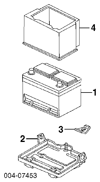 Генератор 4364944 Chrysler