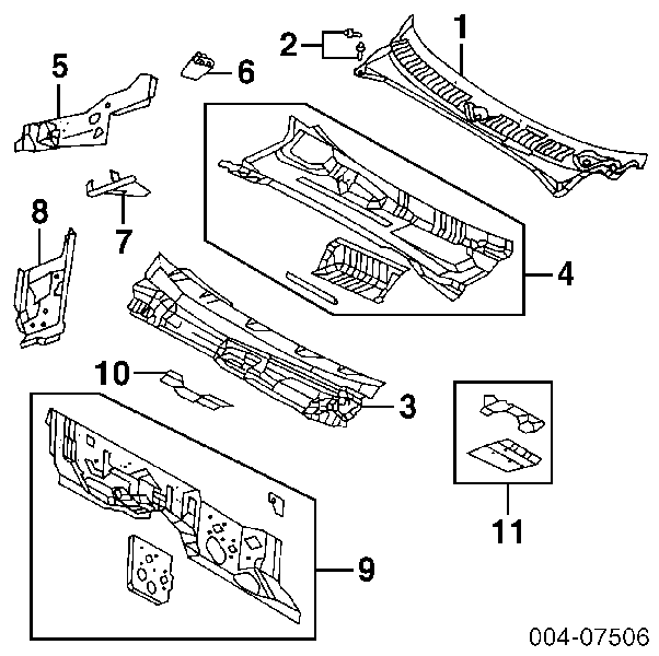 55255708 Chrysler cabo de mudança duplo