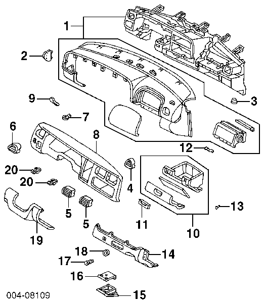 55055900AA Chrysler 